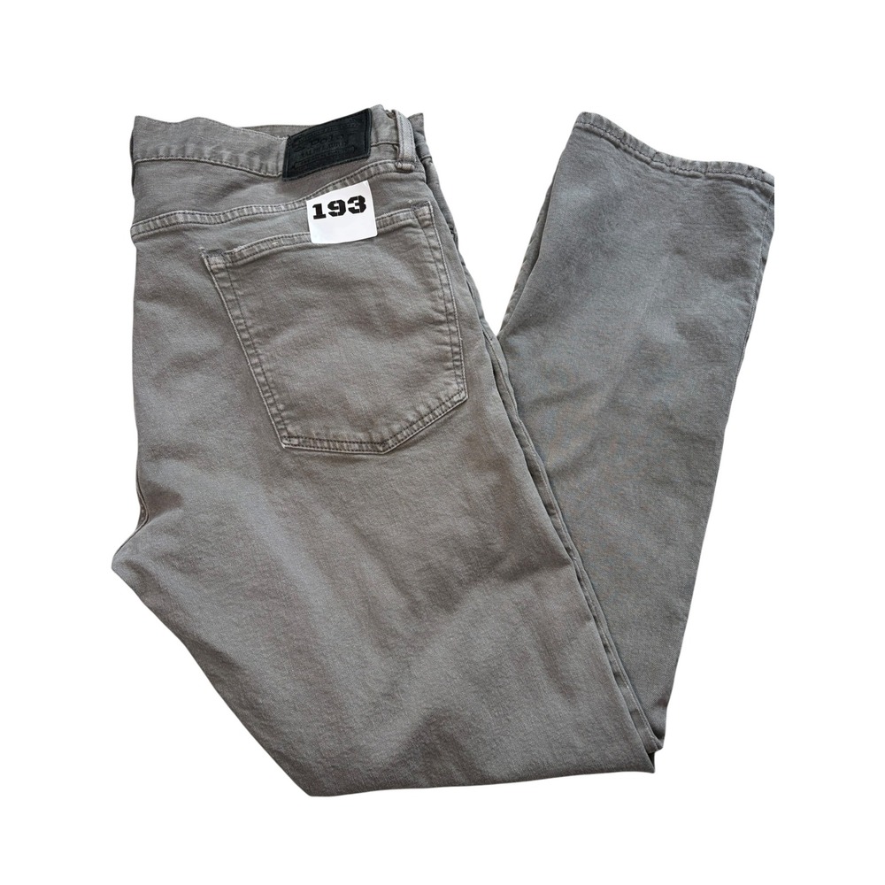 Polo Ralph Lauren Authentic Dungarees Mens 36x30 Grey Straight Leg Pants RL